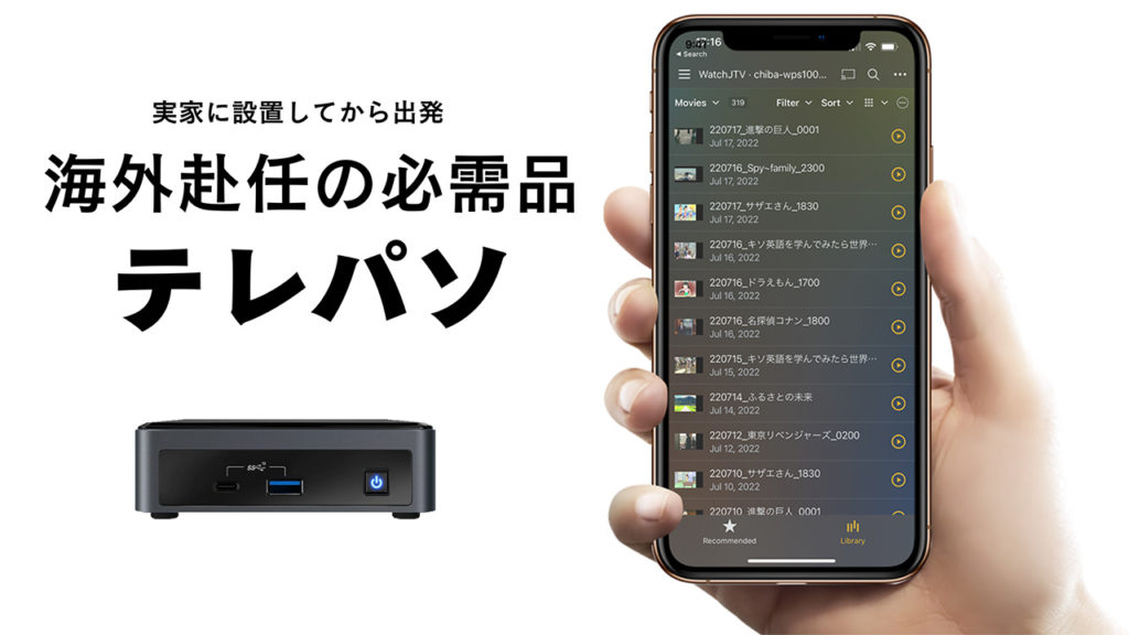 海外赴任の必需品 | テレパソ